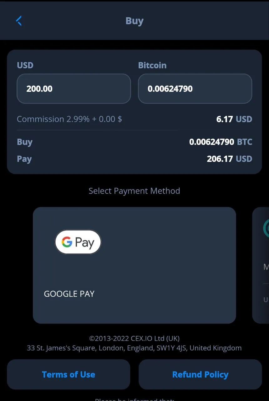 buy with google pay